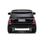 Elektrické autíčko Range Rover - nelakované - čierne - LCD displej 